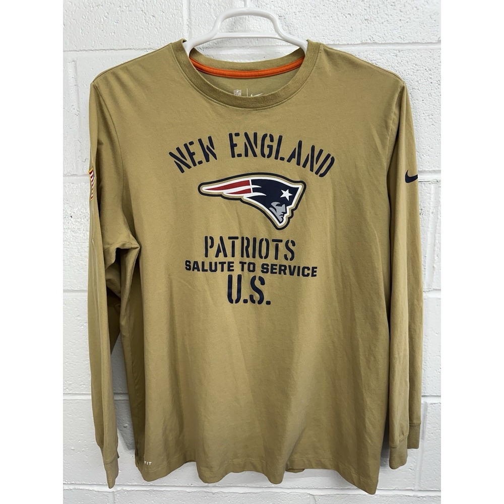 Nike NFL On-Field New England Patriots Salute To Service Shirt / Mens Size XL